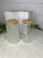 16oz FROSTED GLASS SUBLIMATION LIBBY CUP